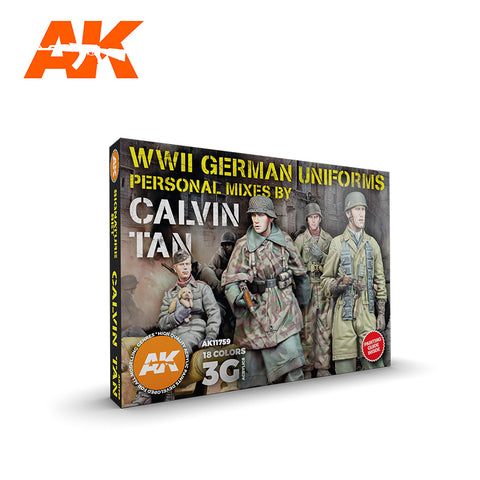 AK Interactive 3G Calvin Tan Personal Mixes Set