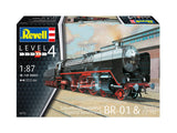 Revell Germany Military 1/87 BR01 Express Locomotive w/T32 Tender Kit