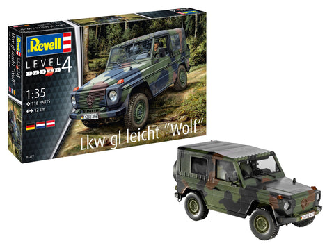 Revell Germany 1/35 LKW gl Wolf 4x4 Military Truck Kit