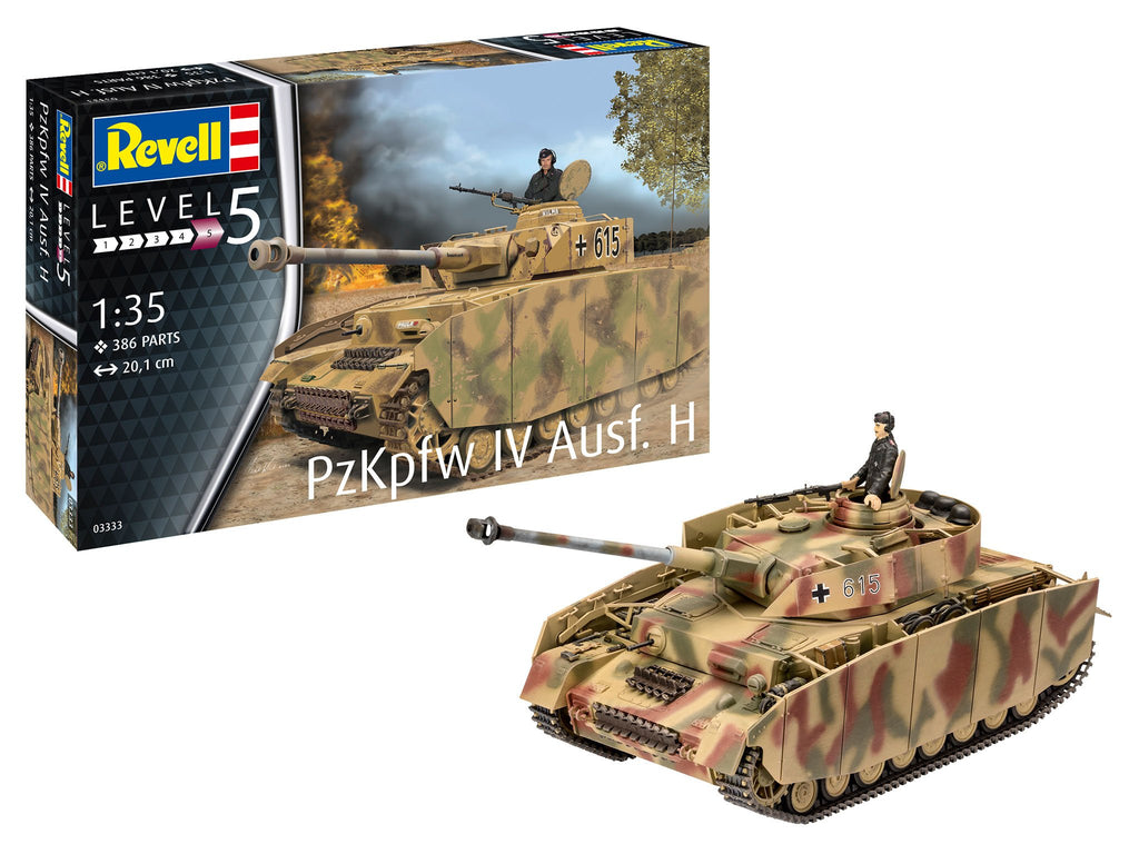 Revell Germany 1/35 Panzer IV Ausf H Tank Kit