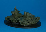 Minairons Miniatures 1/100 Spanish Civil War:  T26A/B Light Tank (5) Plastic Kit