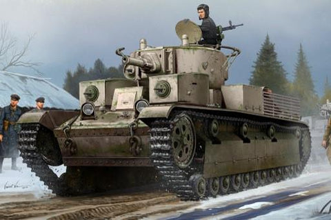 Hobby Boss 1/35 Soviet T-28 Tank Riveted Kit