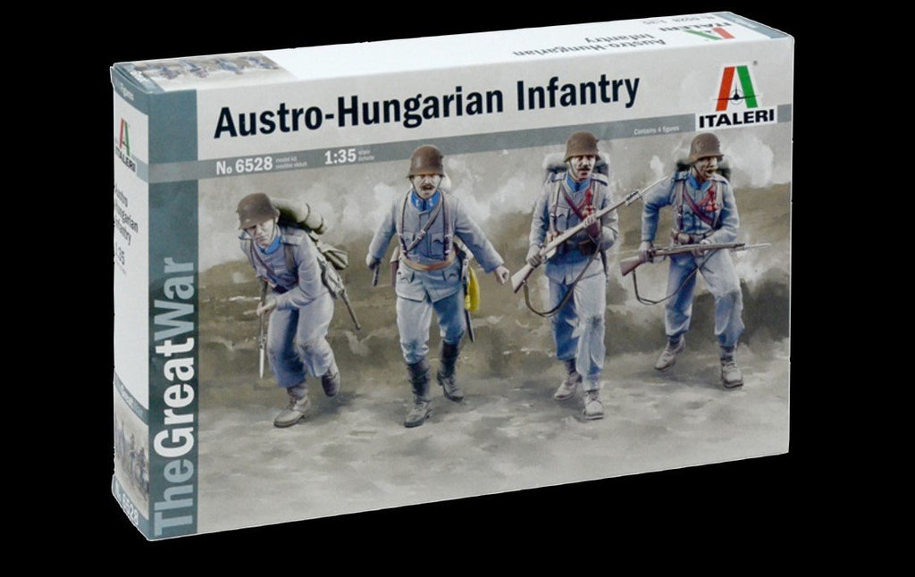 Italeri Military 1/35 WWI Austro-Hungarian Infantry (4) Kit