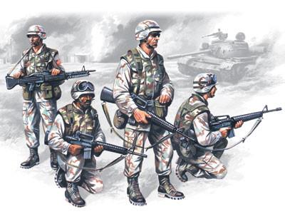 ICM 1/35 US Elite Forces Iraq (4) Kit