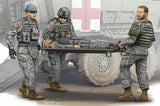Trumpeter Military Models 1/35 Modern US Army Ambulance Team (4) w/Stretcher Kit