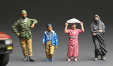 Meng 1/35 Middle Eastern Citizens Figure Set (4 Figures) Kit
