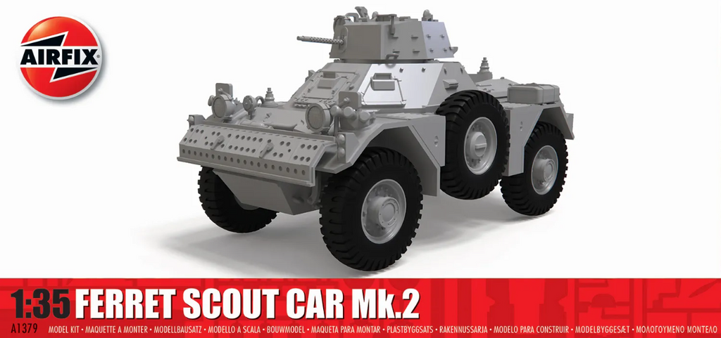 Airfix 1/35 Ferret Mk 2 Scout Car Kit Kit