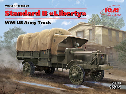 ICM 1/35 WWI US Standard B Liberty Army Truck (New Tool) Kit