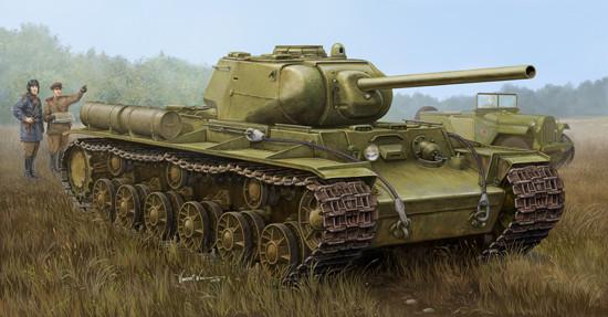 Trumpeter Military Models 1/35 Soviet KV1S/85 Heavy Tank Kit