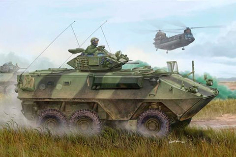 Trumpeter Military Models 1/35 Canadian Grizzly 6x6 Armored Vehicle General Purpose (AVGP) Kit