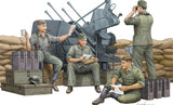Trumpeter Military Models 1/35 German Anti-Aircraft Gun Crew (4) Kit