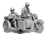 Master Box Ltd 1/35 German Motorcycle Troops on the Move (4) Kit