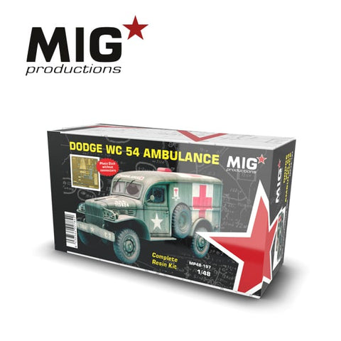 MIG 1/48 Dodge WC54 Ambulance Resin Kit