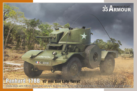 Special Hobby 1/35 Panhard 178B ‘47 mm Gun Late Turret’ Kit