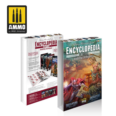 Ammo Mig Case for Encyclopedia of Figures Modelling Techniques (English)