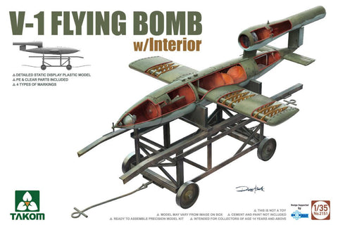 Takom 1/35 V-1 Flying Bomb W/Interior Kit