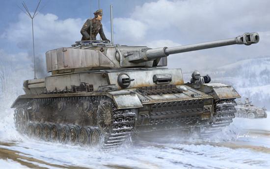 Trumpeter 1/16 German PzBeobWg IV Ausf J Medium Tank (New