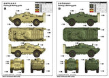 Trumpeter Military Models 1/35 Russian BRDM2RKhb NBC (Nuclear Biological Chemical) Vehicle Late Variant Kit
