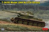 Rye Field 1/35 T-34/85 Model 1944 No.174 Factory Kit