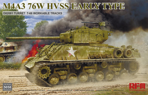 Rye Field 1/35 M4A3 76W HVSS Early Type Kit