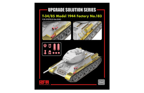 Rye Field 1/35 Upgrade Set For RYE-5083 T-34/85 Model 1944 Kit