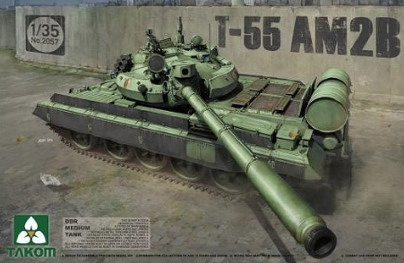 Takom 1/35 DDR Medium Tank T-55 AM2B Kit