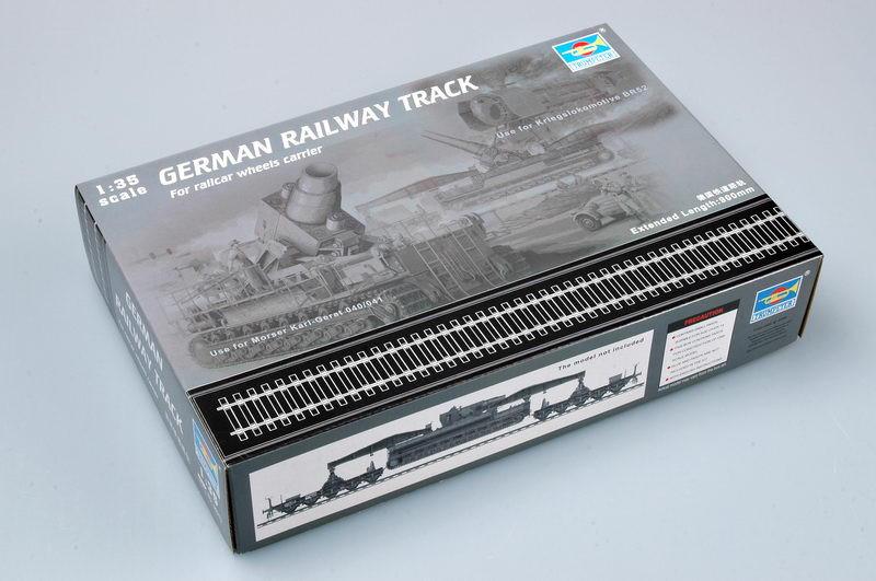 Trumpeter Military Models 1/35 German Railway 36" Track Set Kit