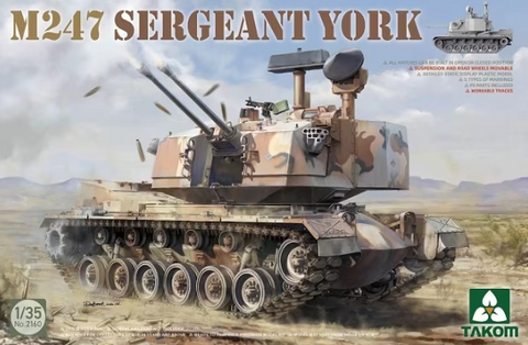 Takom M247 Sergeant York Kit