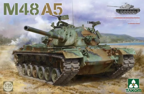 Takom 1/35 M48A5 Tank Kit