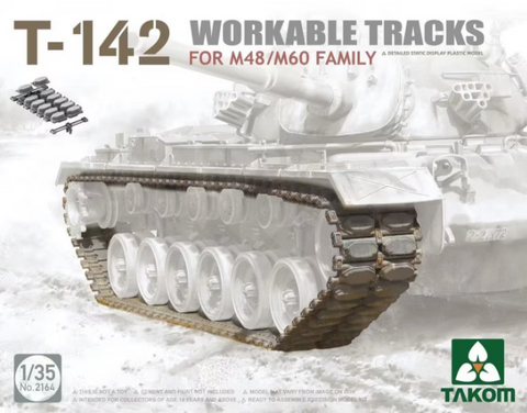 Takom 1/35 T-142 Workable Tracks for M48/M60 Family Kit