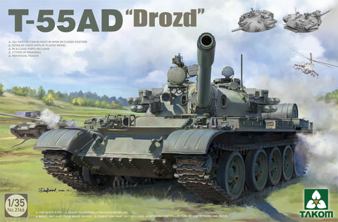 Takom 1/35 T-55AD "Drozd" (Thrush) Kit