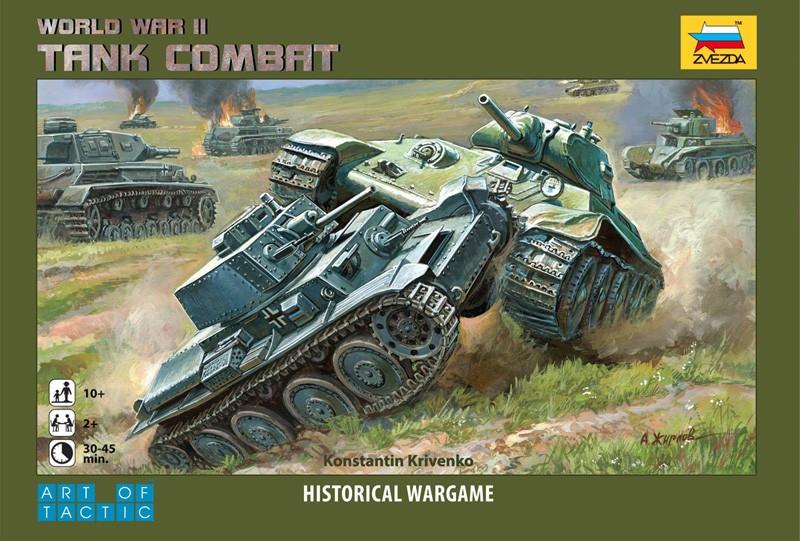 Zvezda WWII Tank Combat Warfare Board Game Expansion Set
