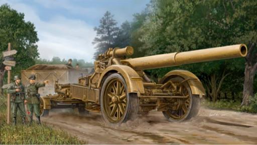 Trumpeter Military Models 1/35 German 21cm Morser 18 Heavy Artillery Gun Kit