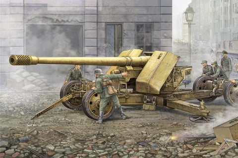 Trumpeter Military Models 1/35 German 12.8cm Kanone 43 bzw44 (Krupp) Gun Kit