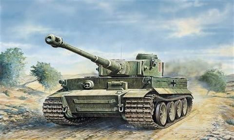 Italeri Military 1/35 Tiger I Ausf E Tank Kit