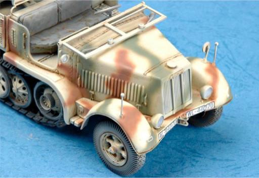 Trumpeter Military Models 1/35 German SdKfz 7/2 Halftrack Early Versio ...