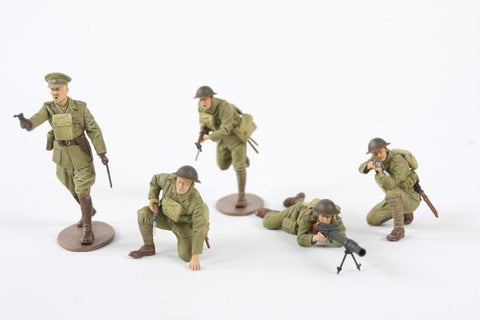Tamiya 1/35 WWI British Infantry (5 Figures) Kit