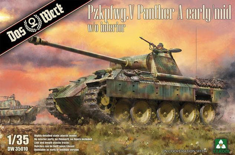 Das Werk 1/35 35010 Panther Ausf.A Early/Mid (2 in 1 Kit)