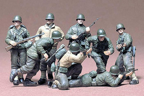 Tamiya 1/35 US Infantry European Theatre (8 Figures) Kit