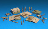 MiniArt 1/35 German Artillery Crew (5) w/Ammo Boxes (Special Edition) Kit