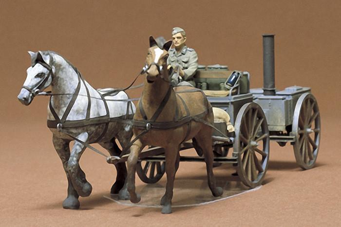 Tamiya 1/35 German Horse Drawn Field Kitchen w/Figure Kit