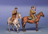 MiniArt Military Models 1/35 US Horsemen Normandy 1944 (2 Mounted) Kit