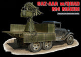 MiniArt 1/35 GAZ-AAA Truck w/Quad M4 Maxim Gun Kit