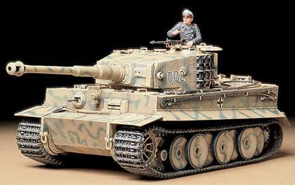 Tamiya 1/35 Tiger I Mid Prod Tank Kit