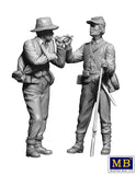 Master Box 1/35 Family Reunited American Civil War End of the War Confederate & Union Soldiers (2) Kit