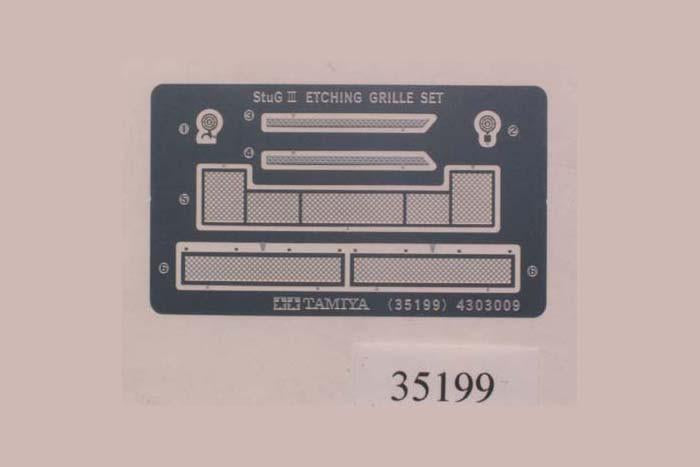 Tamiya 1/35 StuG III Photo-Etched Grille Set Kit