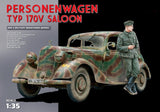 MiniArt Military Models 1/35 Type 170V Saloon 4-Door Personnel Car Kit