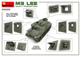 MiniArt 1/35 M3 Lee Early Production Tank w/Full Interior (New Tool) Kit