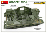 MiniArt 1/35 M3 Grant Mk1 Tank w/Full Interior (New Tool) Kit