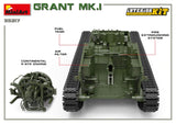 MiniArt 1/35 M3 Grant Mk1 Tank w/Full Interior (New Tool) Kit